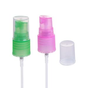 Customized color size 18/415 fine mist sprayer head for PET bottles