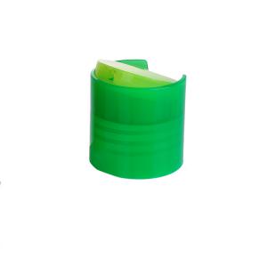 Factory supplied professional plastic screw cap disc top cap for liquid cleanser