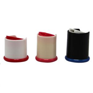 Plastic cosmetic disc top cap size 20mm 24mm 28mm for Shampoo Bottle