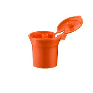 Yuyao manufacture colorful cosmetic plastic flip top cap screw cap 24/410 28/410 for various bottles