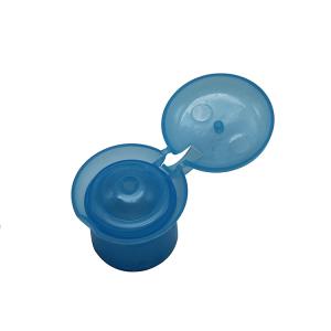 Professional plastic flip top cap and screw cap for shampoo bottle