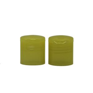 Plastic flip top caps screw cap for comestic lotion