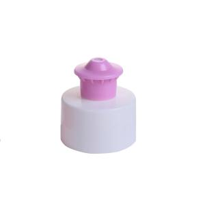 Yuyao supplies colorfully plastic pull-push screw cap screw cover 24mm 28mm