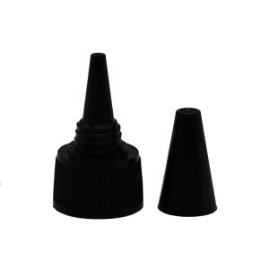 anufactured cosmetic plastic screw cap screw lid 24mm 28mm for lotion bottles.