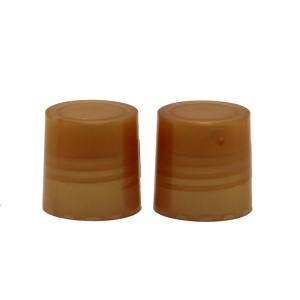 Yuyao supplies colorfully cosmetic plastic screw cap screw cover 24mm 28mm for various lotion bottles