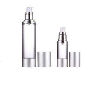 Fancy unique personal care airless lotion bottle