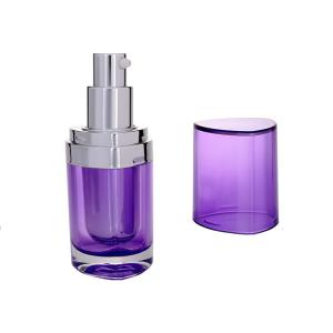 Luxury acrylic 15ml 30ml 50ml lotion airless bottle