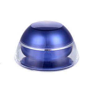 New Design Dome shape acrylic jar cosmetic luxury jars UV gel jar