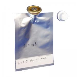 asal sprayer actuator BOV bag on valve with tinplate/aluminum mounting cup aluminum bottle